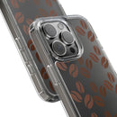 Coffee Beans Clear Phone Case