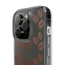 Coffee Beans Clear Phone Case