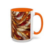 Majestic Lion Stained Glass Mug