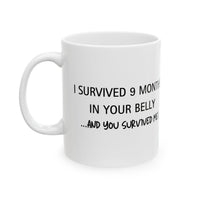 Survived 9 Months Mug