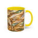 Golden Glow French Bulldog Stained Glass Style Mug