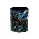 Celestial Cane Corso Stained Glass Style Mug