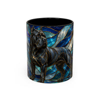 Celestial Cane Corso Stained Glass Style Mug