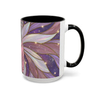 Rose Glow Staffordshire Bull Terrier Stained Glass Style Mug