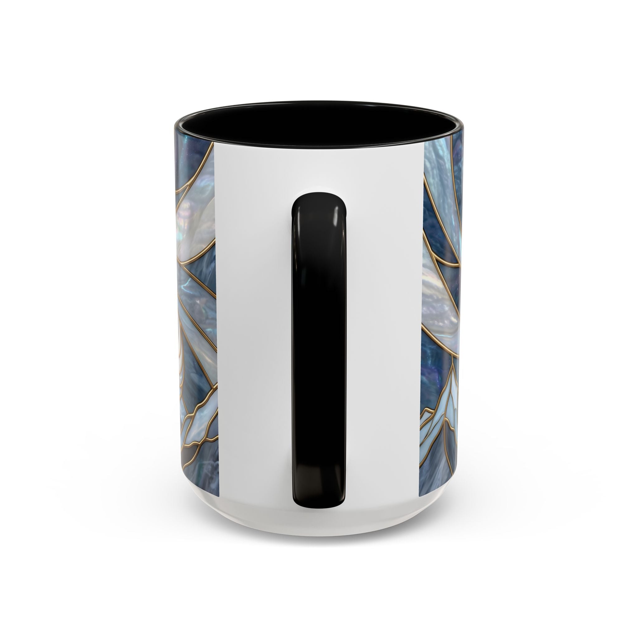 Moonlight Great Pyrenees Stained Glass Style Mug