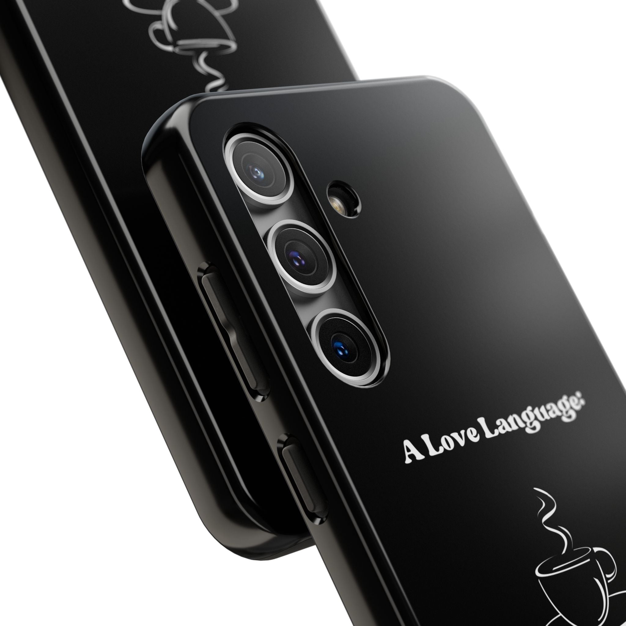 A Love Language Black Phone Case