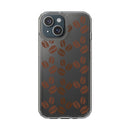 Coffee Beans Clear Phone Case