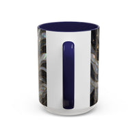 Midnight Wolf Stained Glass Style Mug