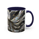 Midnight Wolf Stained Glass Style Mug