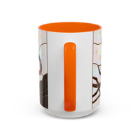 Midnight Tiger Stained Glass Style Mug