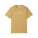 First Of All Cotton T-Shirt