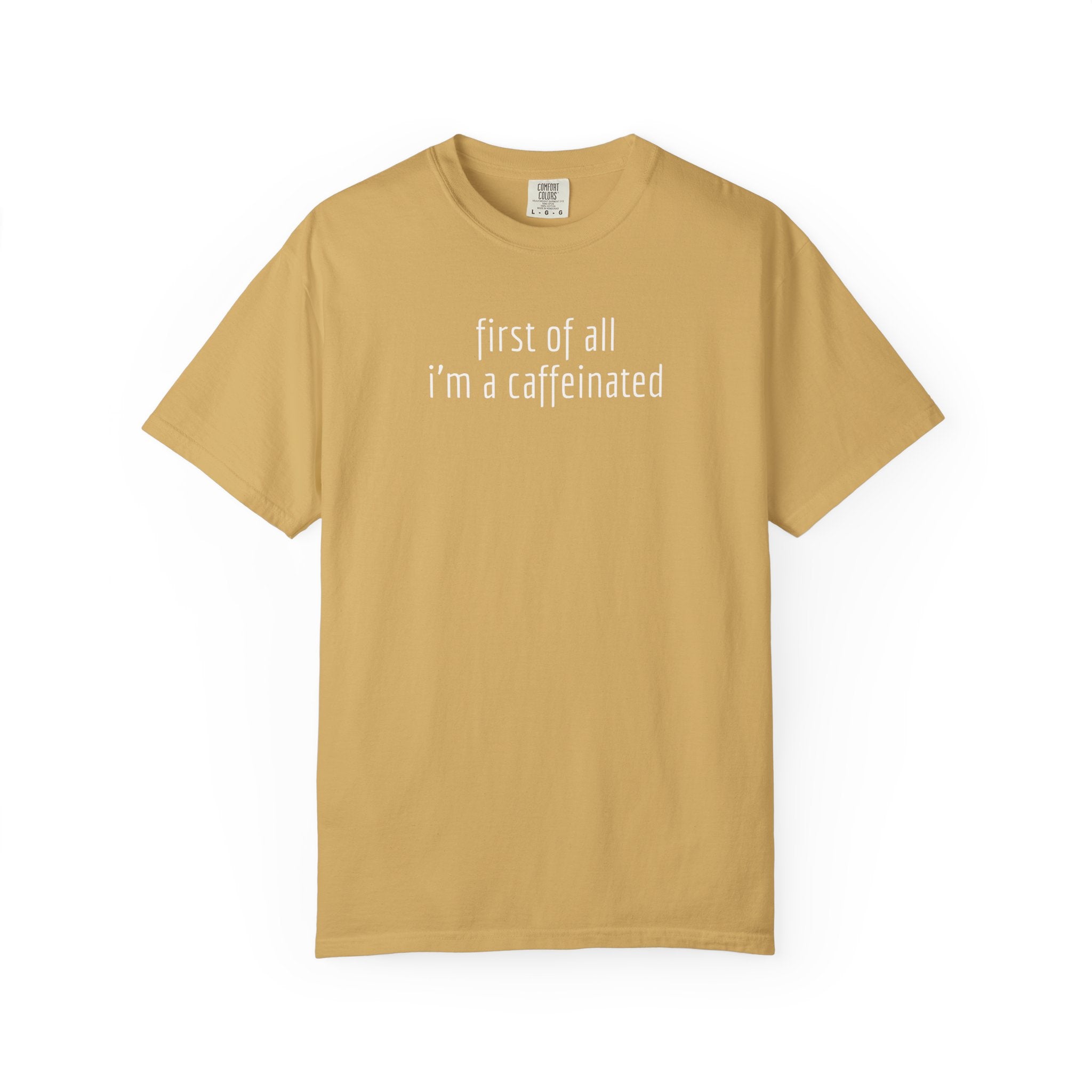 First Of All Cotton T-Shirt