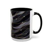 Night Wolf Stained Glass Style Mug