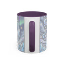Aurora Peacock Stained Glass Style Mug