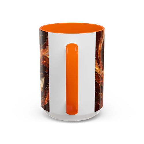 Ember Fox Stained Glass Style Mug