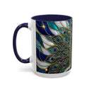 Peacock Stained Glass Mug