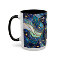 Celestial Staffy Stained Glass Style Mug