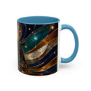 Warm Glow Rottweiler Stained Glass Style Mug