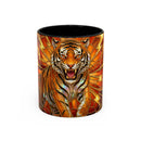 Thunder Tiger Stained Glass Style Mug