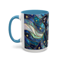 Celestial Staffy Stained Glass Style Mug