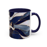 Faithful Friend Great Pyrenees Stained Glass Style Mug
