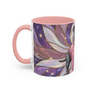Rose Glow Staffordshire Bull Terrier Stained Glass Style Mug