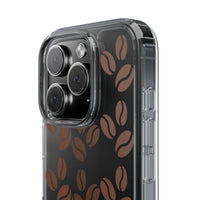 Coffee Beans Clear Phone Case