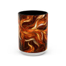 Ember Fox Stained Glass Style Mug