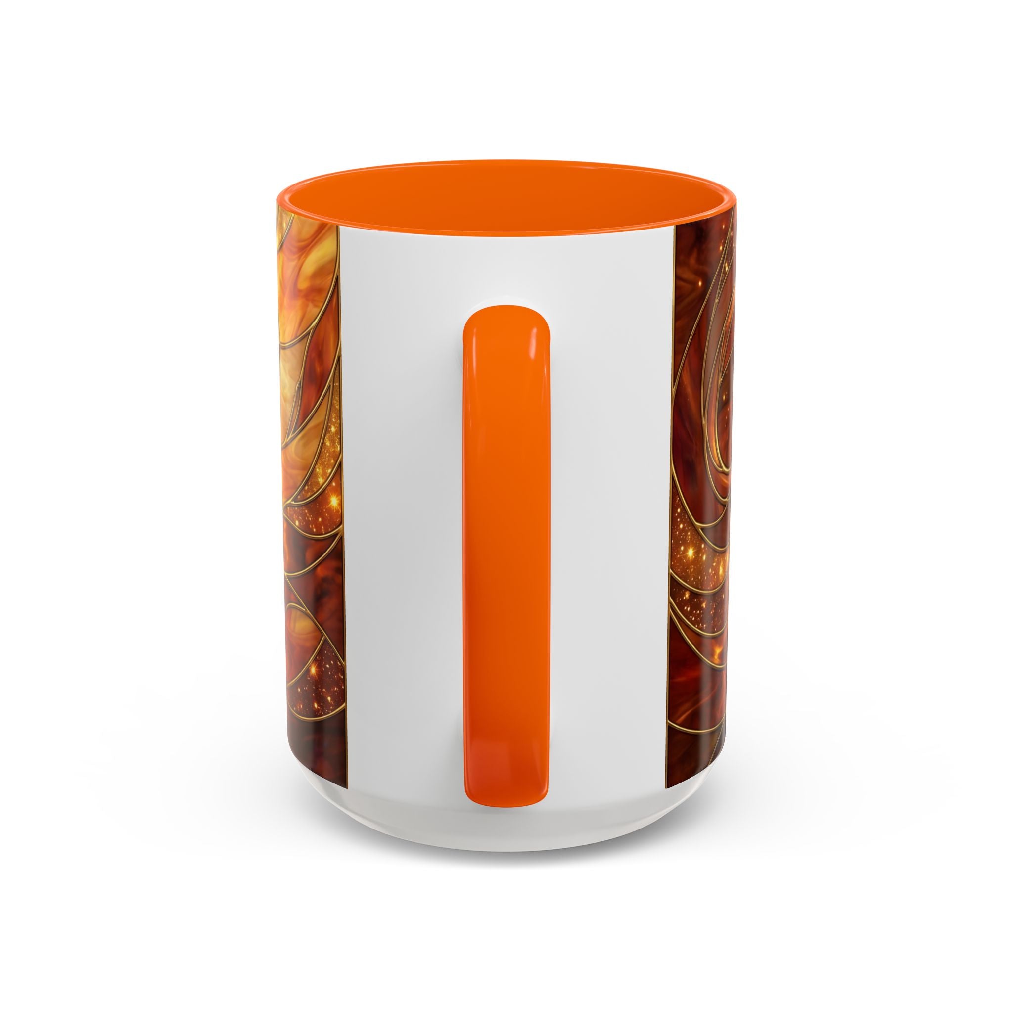 Wildfire Lion Stained Glass Mug
