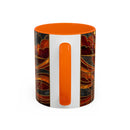 Thunder Tiger Stained Glass Style Mug