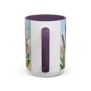 Wildflower Stained Glass Mug