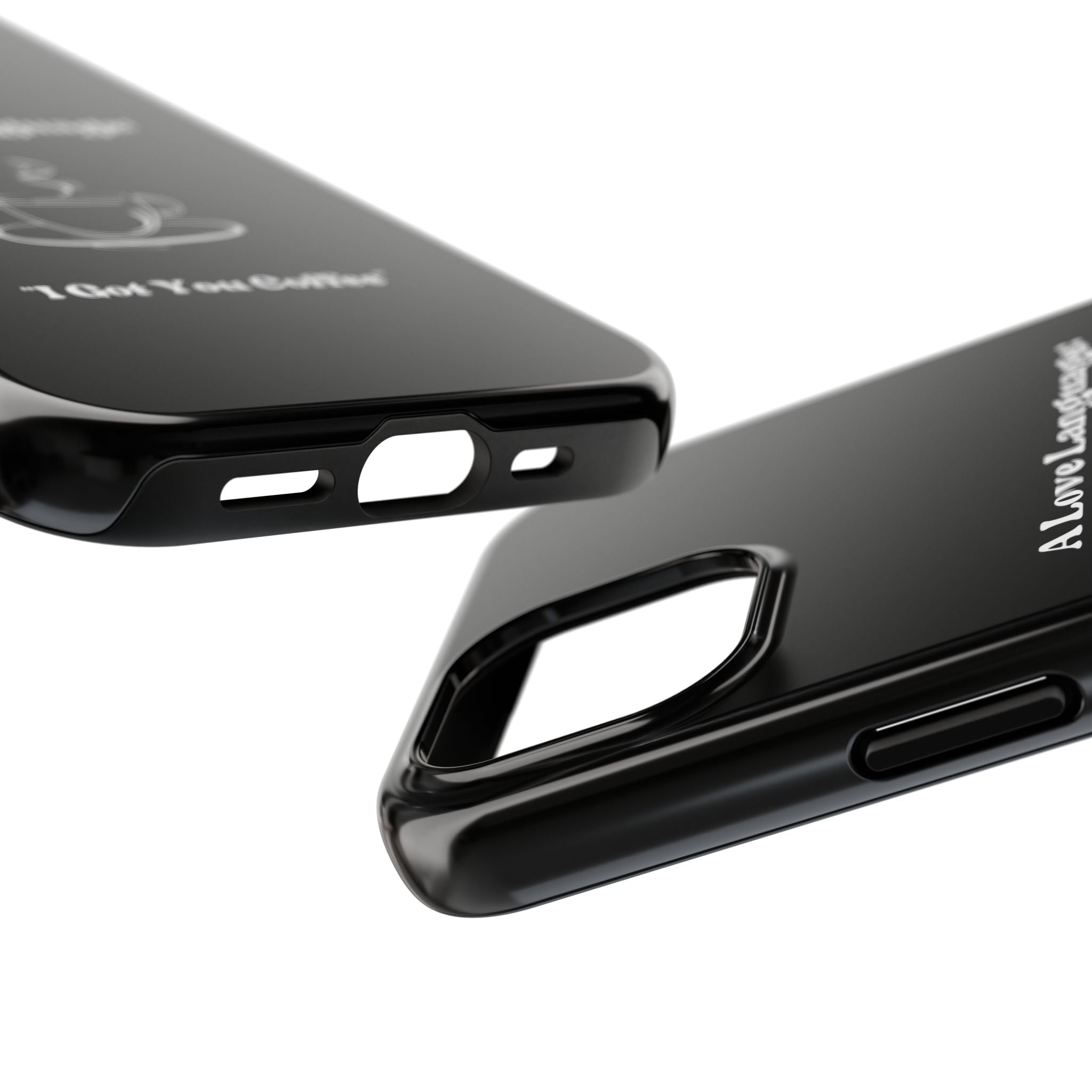 A Love Language Black Phone Case