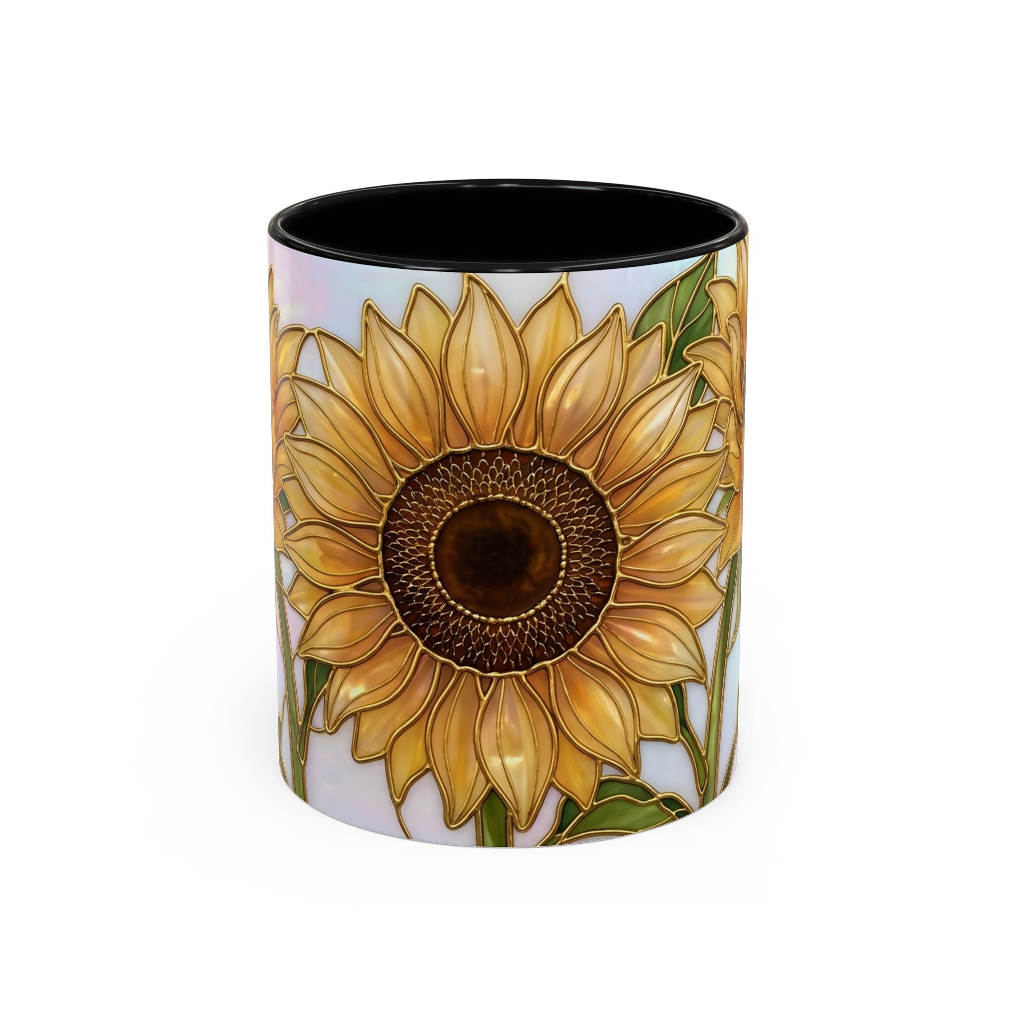 Sunflower Stained Glass Mug