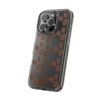 Coffee Beans Clear Phone Case