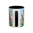 Wildflower Stained Glass Mug