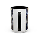 Celestial Lion Stained Glass Style Mug