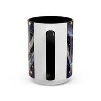 Celestial Lion Stained Glass Style Mug