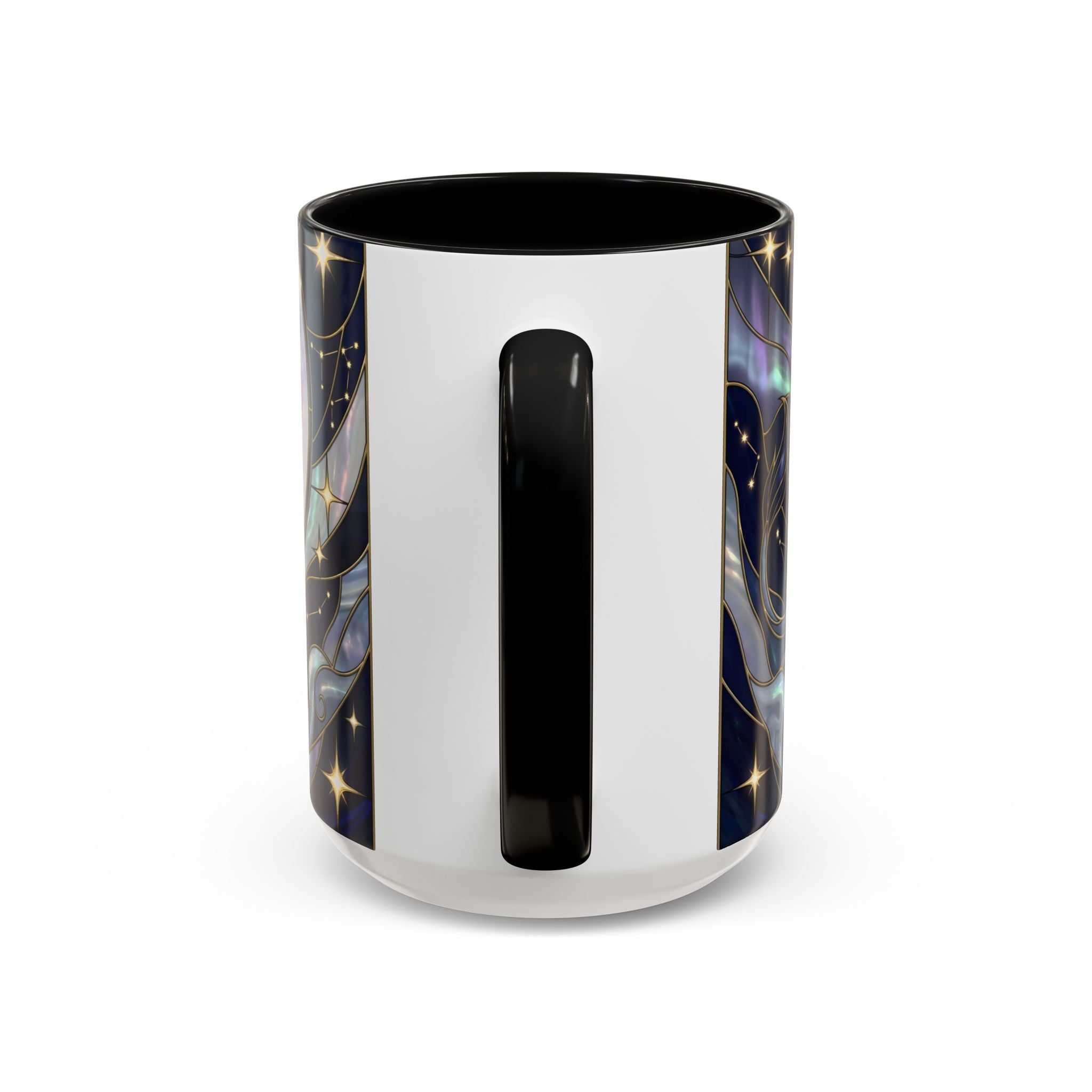 Celestial Lion Stained Glass Style Mug