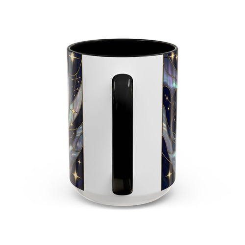 Celestial Lion Stained Glass Style Mug