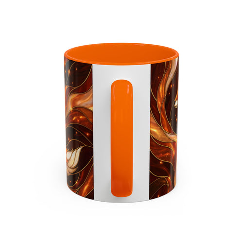 Ember Fox Stained Glass Style Mug