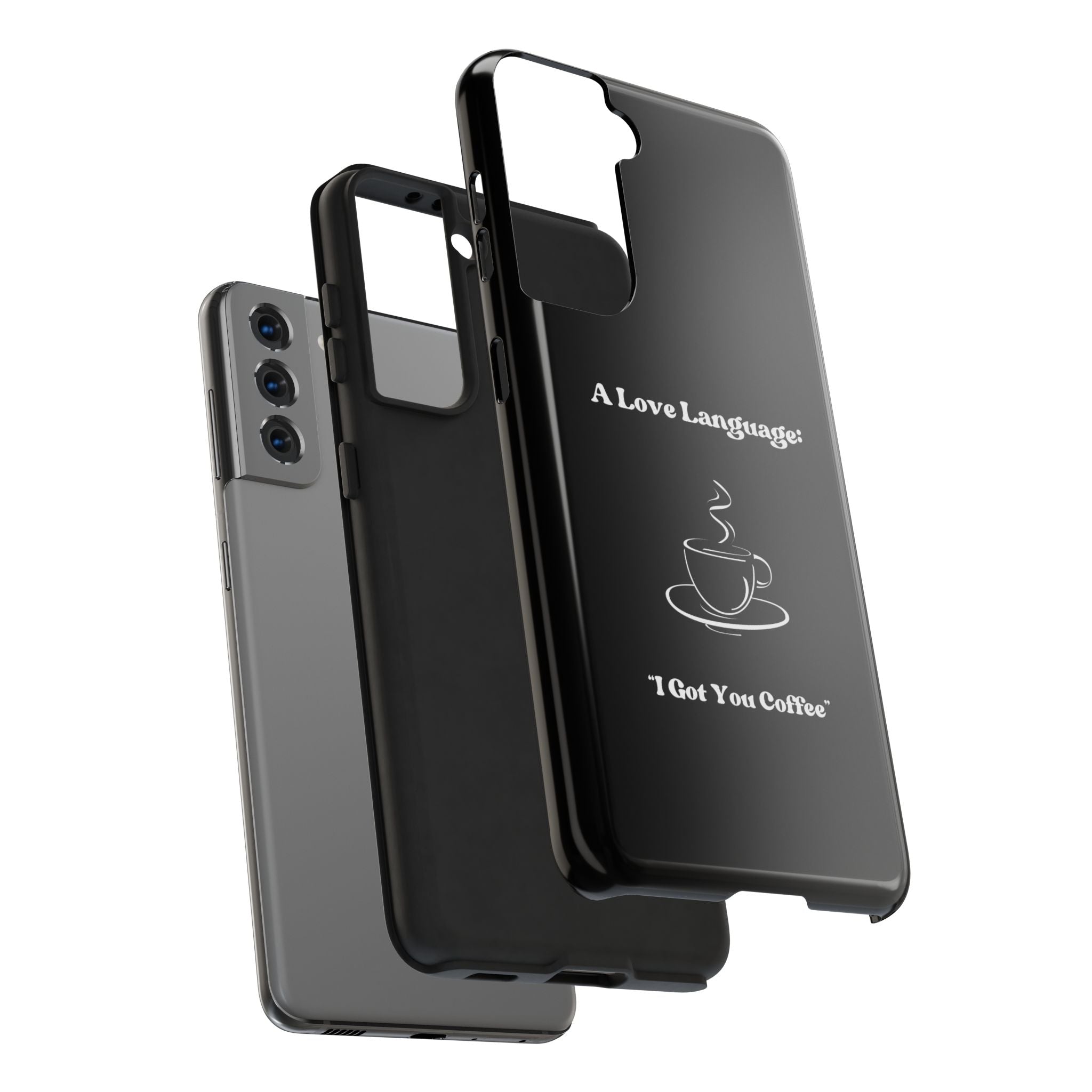 A Love Language Black Phone Case