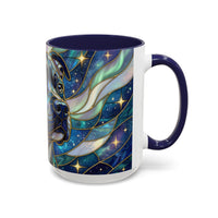 Celestial Staffy Stained Glass Style Mug