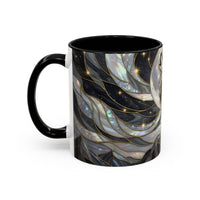 Midnight Wolf Stained Glass Style Mug