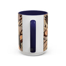 Dusk Owl Stained Glass Style Mug
