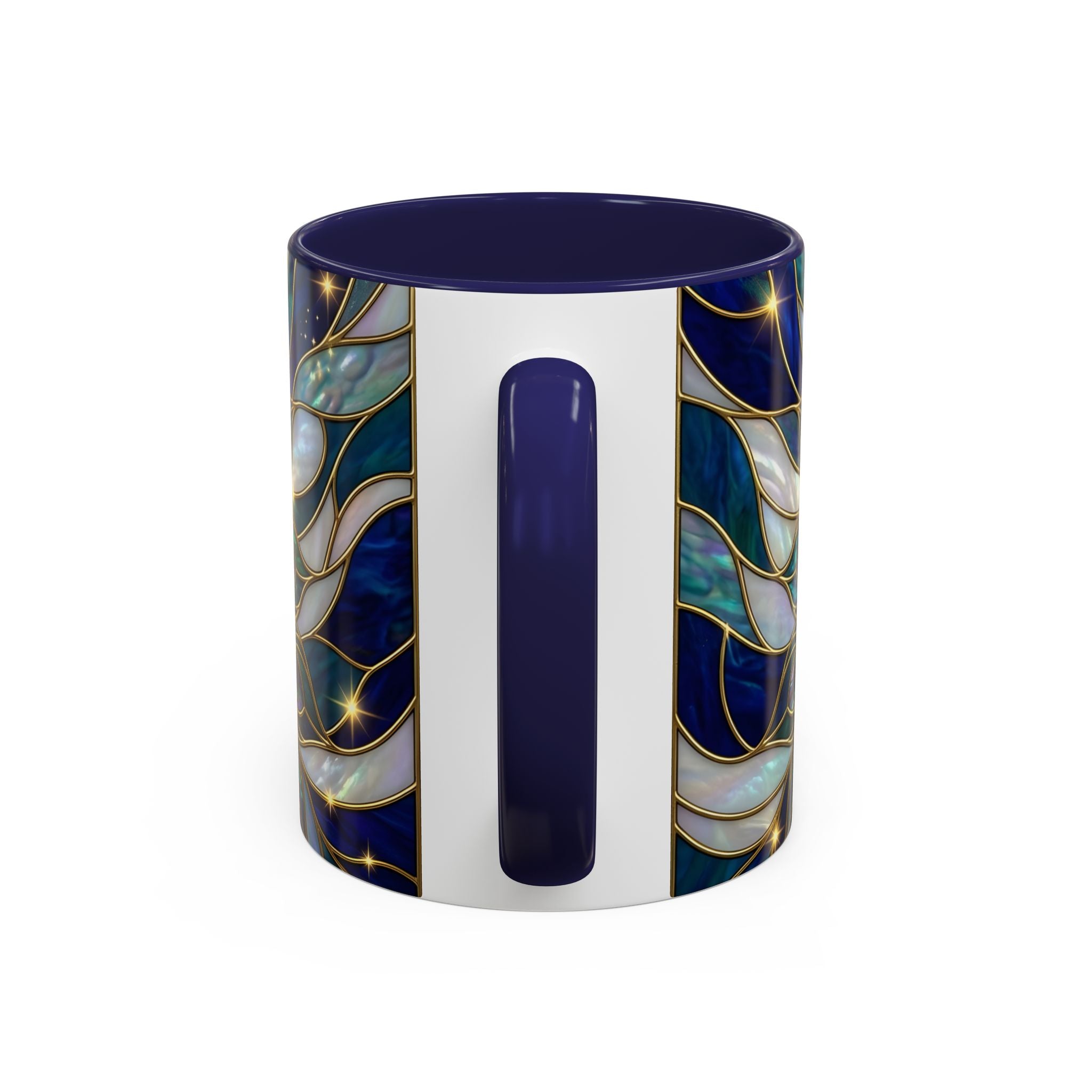 Peacock Stained Glass Mug