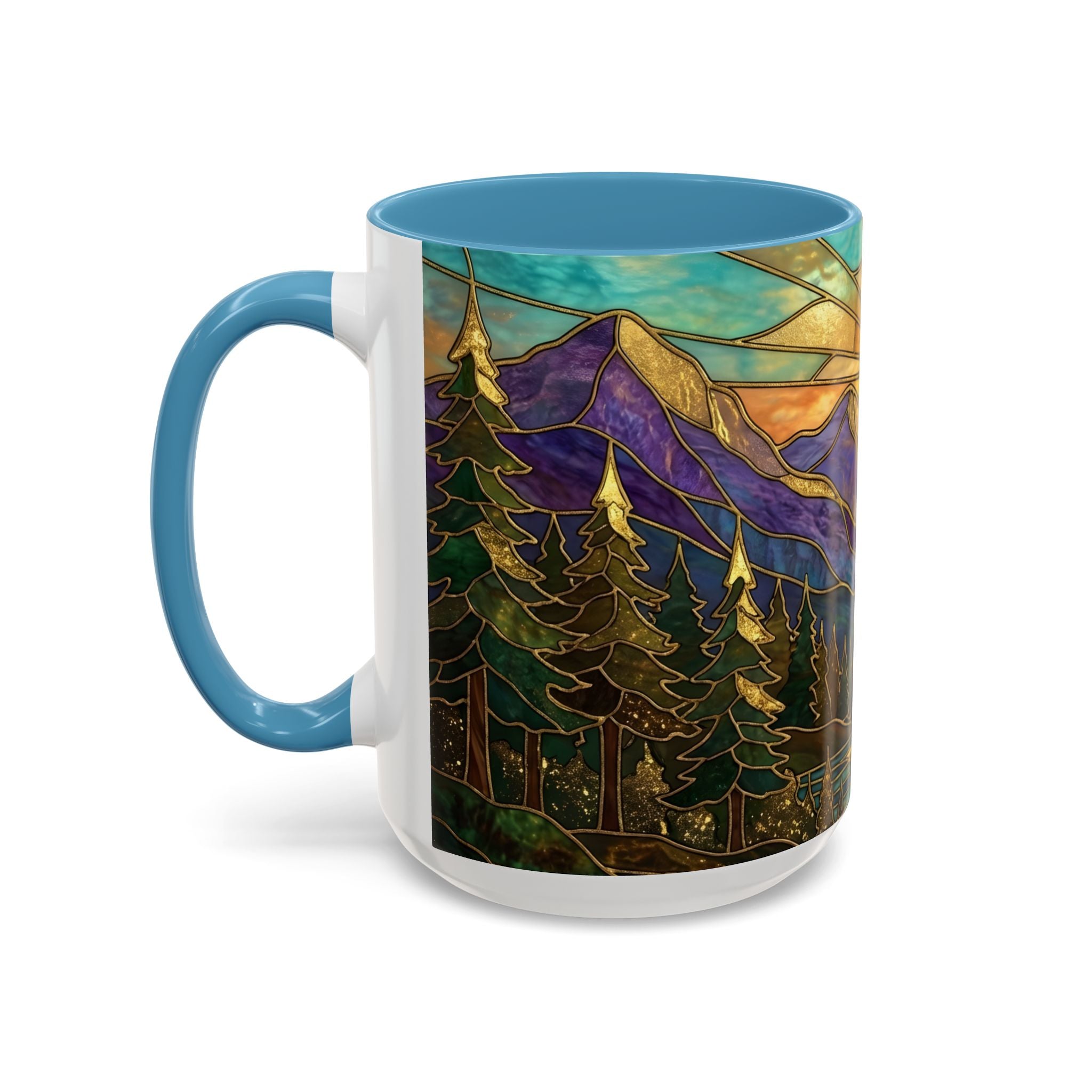 Sunrise Stained Glass Mug