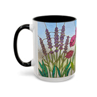 Wildflower Stained Glass Mug