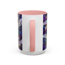 Cosmic Glow Staffy Stained Glass Style Mug