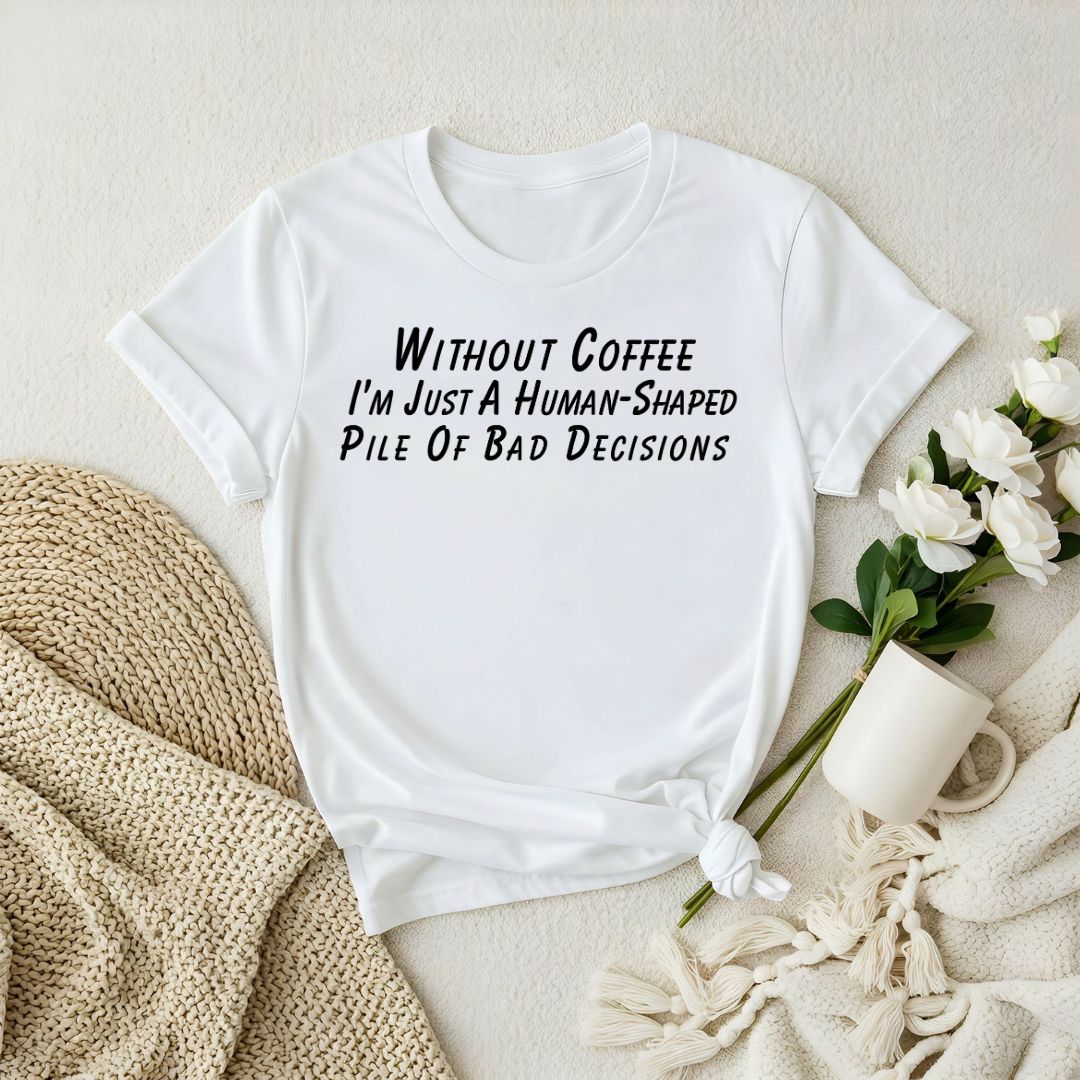 Without Coffee I’m Just Premium T-Shirt