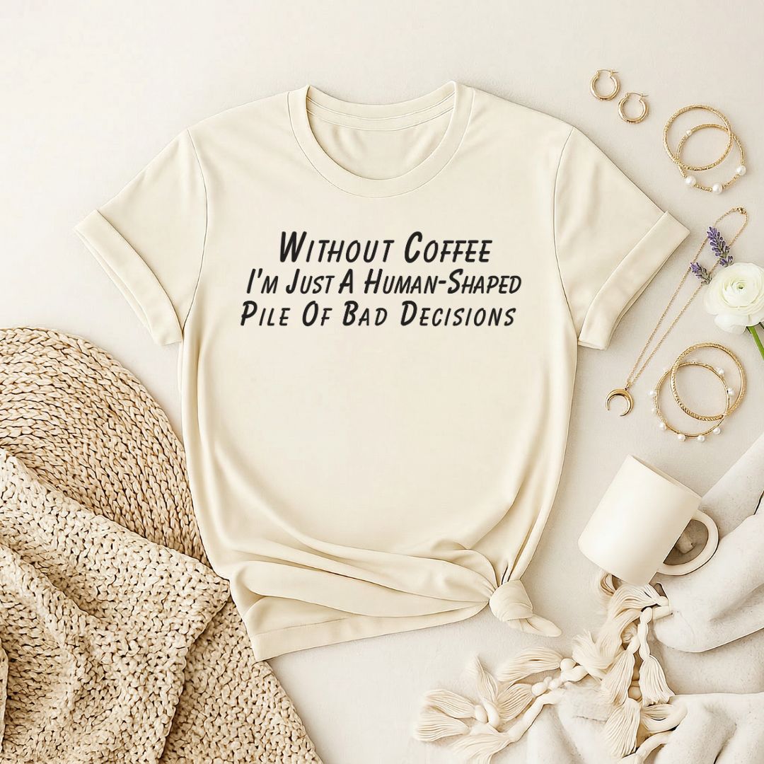 Without Coffee I’m Just Premium T-Shirt